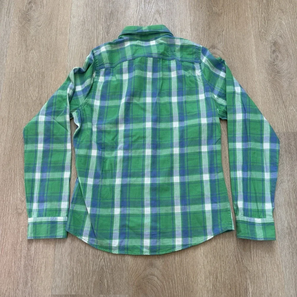 Hollister California Stretch Long Sleeve Plaid‎ Button Down Size Medium Bundle